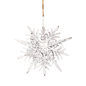 Iron Snowflake Hanger - Set of 6