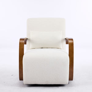 Swivel Accent Rotatable Ergonomic Single Chair For Living Room