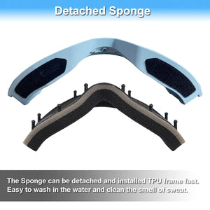 EXP VISION Ski/Snowboard Goggles for Men Women, OTG Snow Goggles Anti Fog UV Protection
