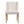 Light Luxury Rivet Upholstered Dining Chair Set of 2