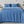 BedGear Performance King Duvet Set - Stonewash Blue/Racetrack