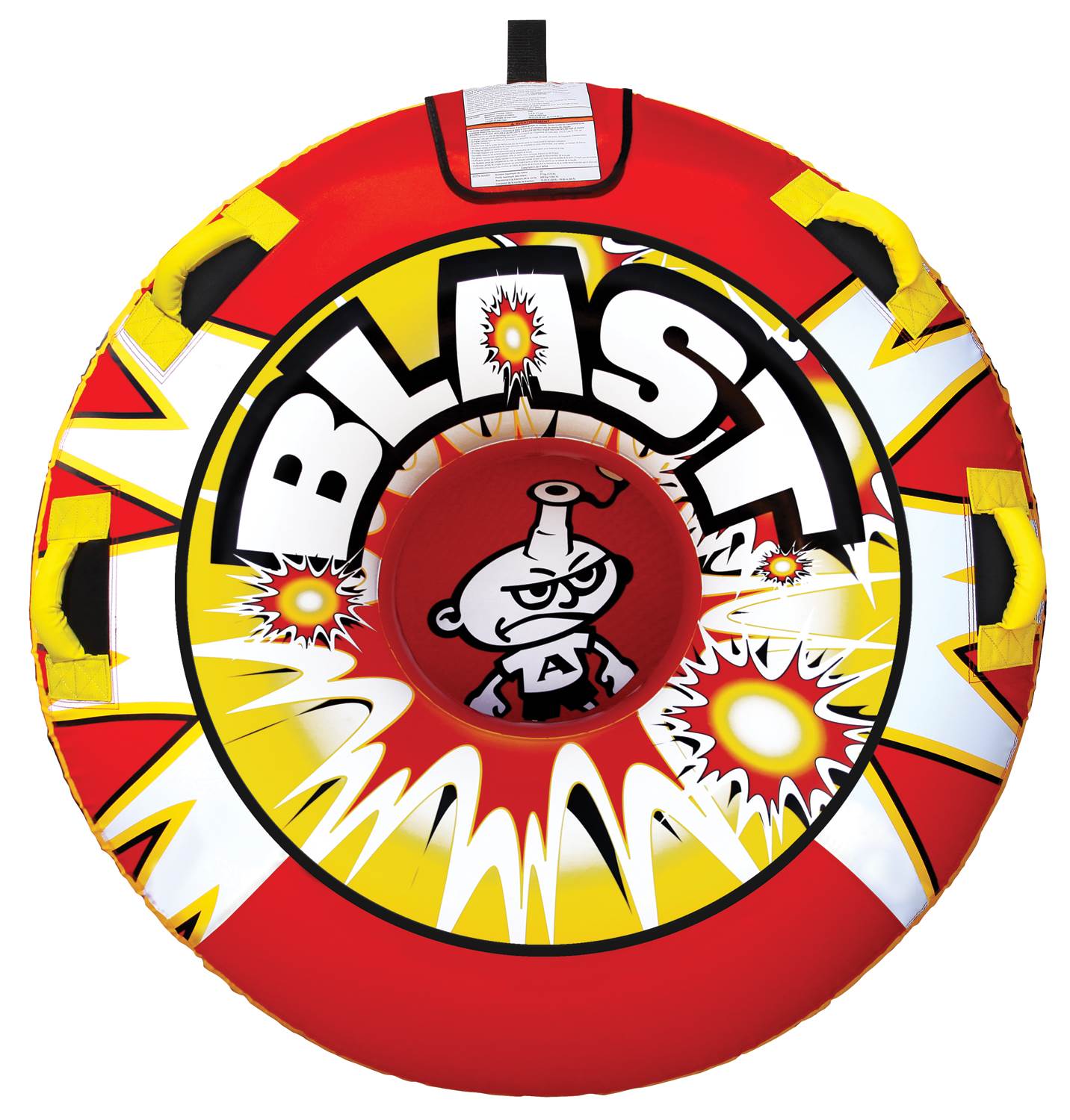 kwik tek airhead snow rider hardwood snowboard Kwik Tek AIRHEAD Blast AHBL-12 Single Rider Inflatable Towable Water L – TRAPSKI