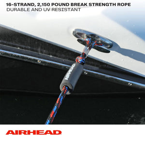 AIRHEAD AHDL-5 Bungee Dock Line 5 Feet Boat Cord, Stretches to 7 Feet