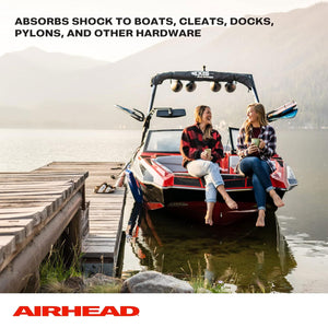 AIRHEAD AHDL-5 Bungee Dock Line 5 Feet Boat Cord, Stretches to 7 Feet