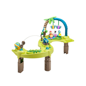 Evenflo ExerSaucer Triple Fun Saucer Life In The Amazon Bouncer Activity Center