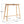 Bar Height Dining Table With Splayed Legs And Elongated Rectangular Top