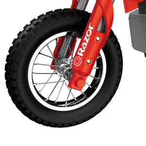 Razor MX350 Dirt Rocket Kids Electric Toy Motocross Motorcycle Dirt Bike, Red - TRAPSKI