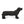 MGO Dog Bench - Outdoor Labrador Design, Matte Black