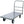 Heavy Duty Platform Truck Industrial Flat Dolly Cart with Wheels