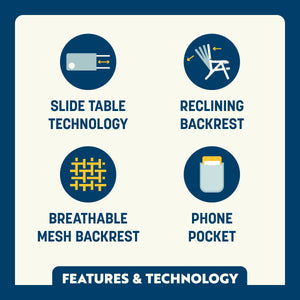 GCI Outdoor Big Surf With Slide Table - Case Pack Bundle