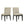 Roundhill Furniture - Rocco Contemporary Solid Wood Dining Chairs (Set of 2) - Beige