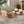 Outdoor 4pc Acacia Wood and Rope Sectional Patio Sofa Set