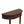 Solid Wood Backless Mounted Console, 1-Drawer, Chestnut