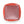 Sunny Square Pouf - Versatile Ottoman or Floor Cushion in Coral