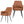 Modern Mid Back Dining Chairs