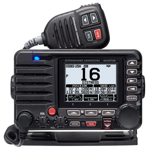 Standard Horizon Quantum GX6000 25W Commercial Grade Fixed Mount VHF w/NMEA 2000, Integrated AIS receiver, Speaker Mic - TRAPSKI