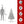 4FT Flocked Christmas Tree with 233 Tips