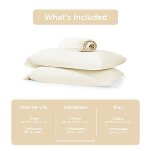 3-Piece Queen Cooling Sheet Set