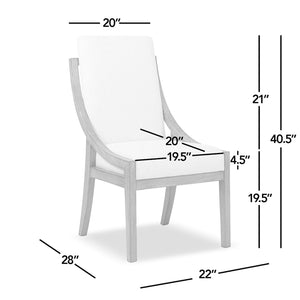 Lennox - High Back Upholstered Dining Chair (Set of 2) - Light Beige