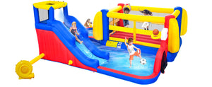 7 in 1 Inflatable Slide Water Park for Kids