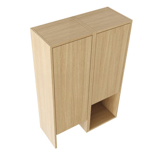 24 Inch Wall-Mounted Side Cabinet Combination