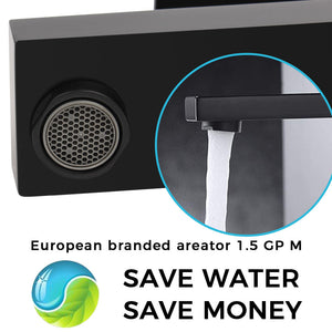 Single Handle Bathroom Faucet, Matte