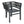 7 Piece Outdoor Dining Set With Table And 6 Chairs - Black / Teak / Gray
