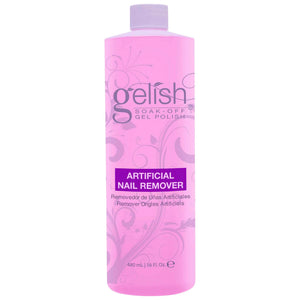 Gelish Artificial Nail and Soak Off Gel Polish Remover Refill 480mL, 16 Fl Oz - TRAPSKI
