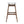 Mid Century Modern Bar Stool Set With Upholstered Seating