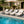 White Iron Outdoor Chaise Lounge