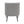 Fran - Contemporary Slipper Chair - Black / Light Gray