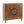 Rustic Hand-Carved Wooden 2-Door Cabinet