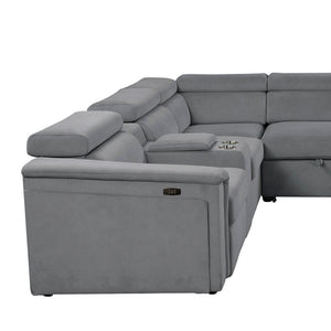 Harvey - Power Recliner Sleeper Sectional