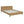 Pine Solid Wood Queen Size Bed, Rustic Yellow