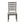 Side Dining Chair With Ladder Back (Set of 2) - Gray