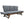 TOPMAX Outdoor Adjustable Patio Wooden Daybed Sofa Chaise Lounge with Cushions