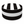 2 Pack Outdoor Inflatable Ottoman - Black/White Striped