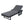 Black Iron Outdoor Chaise Lounge with Mixed Rope