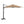 Round Cantilever Patio Umbrella With 360 Rotation & Infinite Tilt Adjustment