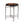Side Table - Black / Brown