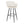 Margarite - Contemporary Fixed Height BarStool With Square Footrest (Set of 2)