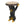 Whimsical Black Dog MGO Side Table