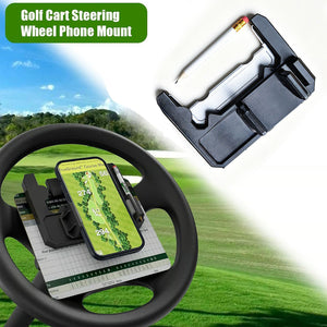 Golf Cart Steering Wheel Phone Holder
