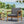 Outdoor Club Chair with Teak Acacia Wood Frame - Dark Gray