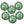 Christmas Ball Ornaments Glass Set of 6 Green Holiday Decor