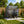 6x6FT Outdoor Pergola with Hardtop Roof, Lean-to Metal Shelter