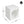 Lyra Outdoor Patio Karst Cave Inspired MGO Side Table White