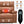 Orange Leatheraire Heat Massage Dual Motor Lift Recliner