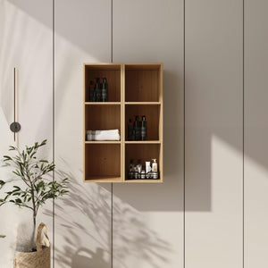 24 Inch Wall Mounted Storage Shelves Combination