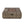Wellington Square Iron Fire Pit With Wood Pattern Design And 50,000 Btu Output